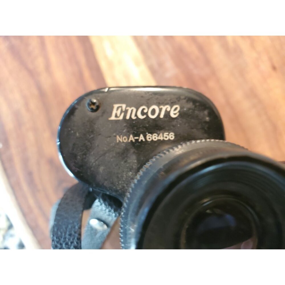 Vintage Encore Hard Coated Optics 8x30 Field 75 Degrees Made in Japan Binoculars - Picture 3 of 7